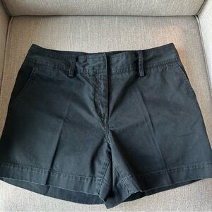 Tommy Hilfiger Women's Black Janie Fit Chino Shorts - Size 6